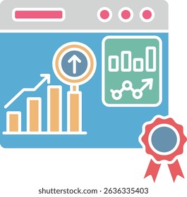 Website Ranking    illustration with isolated background