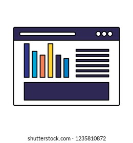 website report on white background