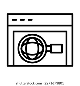 Diseño De Icono De Seo De Sitio Web Para Uso Personal Y Comercial