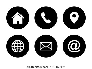 Website set icon, web icon set vector