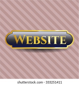 Website shiny badge
