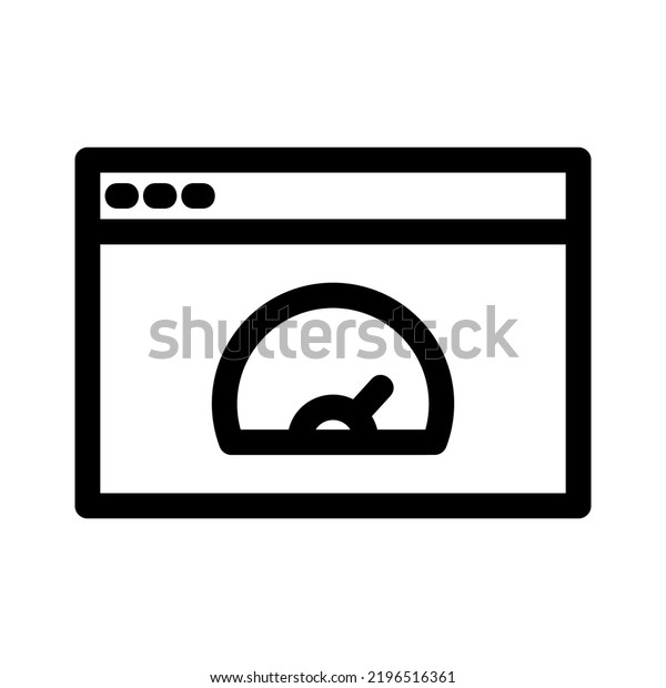 website speed icon or\
logo isolated sign symbol vector illustration - high quality black\
style vector icons\
