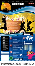 Website sport template