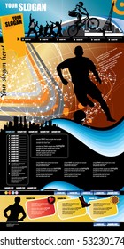 Website sport template