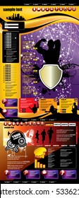 Website sport template