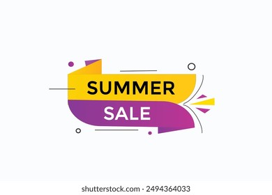 website, summer sale, online, button, learn, stay, tuned, level, sign, speech, bubble  banner, modern, symbol, click. 
