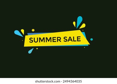 website, summer sale, online, button, learn, stay, tuned, level, sign, speech, bubble  banner, modern, symbol, click. 
