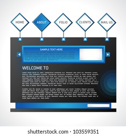 Website template
