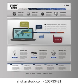Website template