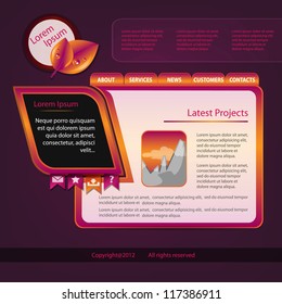 website template