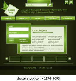 website template