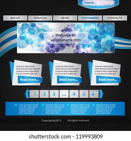 website template