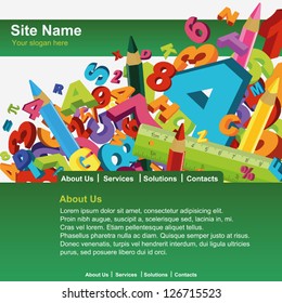 Website template