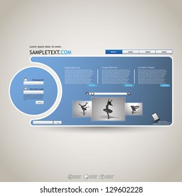 Website template