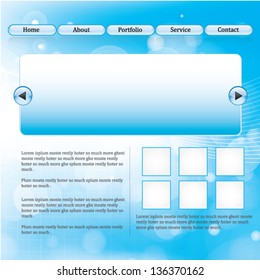 website template