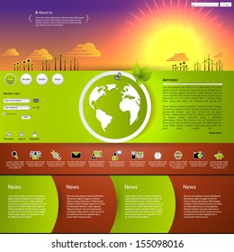 Website template 