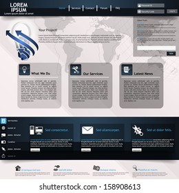 Website template 