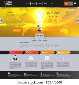 Website template 