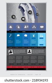 Website template