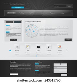 Website Template. 