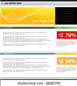website template