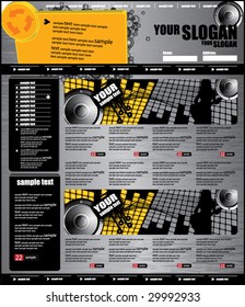 Website template