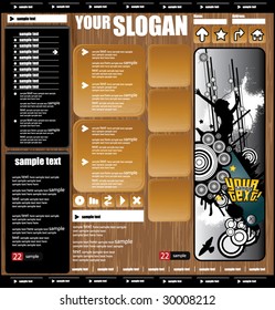 Website template