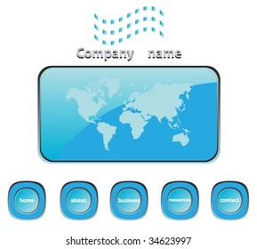 Website template