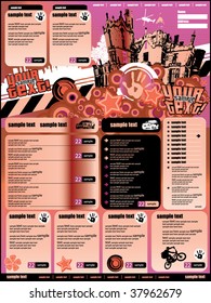 Website template