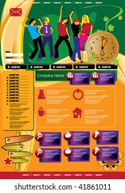 Website template