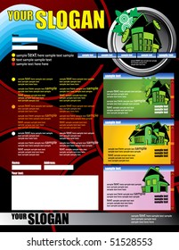 Website template