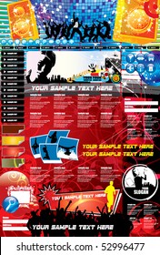 Website template