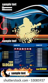Website template