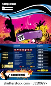 Website template