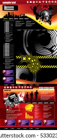 Website template