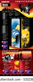Website template