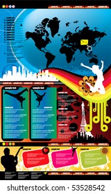 Website template
