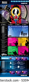 Website template