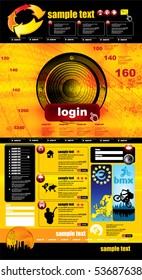 Website template