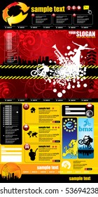 Website template
