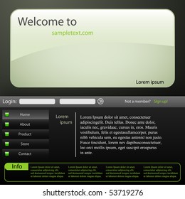 Website template