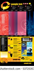 Website template