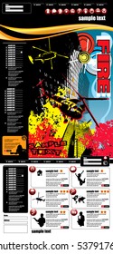 Website template