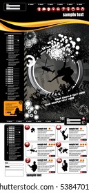 Website template