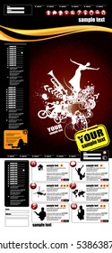 Website template