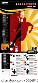 Website template
