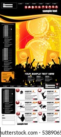 Website template