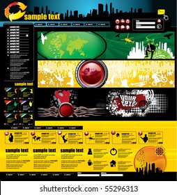 Website template