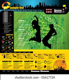 Website template