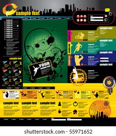 Website template